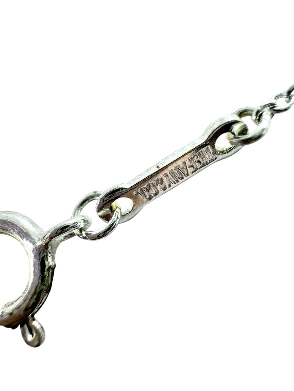 Tiffany and Co. Silver 925 Elsa Peretti Star of David Pendant Necklace with Box - Picture 4 of 11